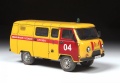 Zdjęcie dodatkowe produktu UAZ 3909 pojazd pogotowia gazowego 1:43 Zvezda 43003