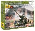 Zdjęcie główne produktu Radzieckie 37-mm działo 61-k z załogą 1:72 Zvezda 6115