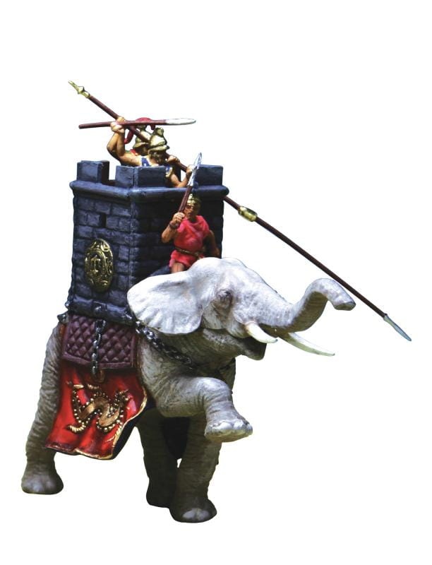 Zdjęcie dodatkowe produktu Słonie bojowe z okresu od III do I wieku p.n.e. 1:72 Zvezda 8011