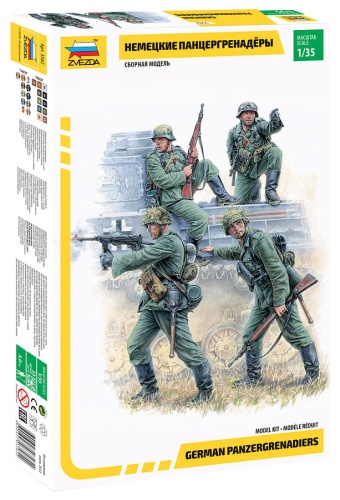Niemieccy panzergrenadierzy 1:35 Zvezda 3582