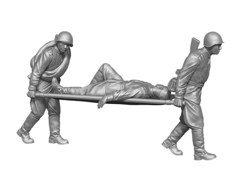 Zdjęcie dodatkowe produktu Sowieccy sanitariusze 1943-1945 1:35 Zvezda 3618