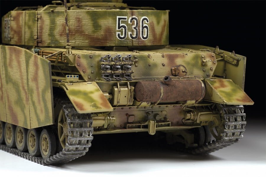 Zdjęcie dodatkowe produktu Panzer IV Ausf. H niemiecki czołg średni 1:35 Zvezda 3620