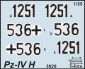 Zdjęcie dodatkowe produktu Panzer IV Ausf. H niemiecki czołg średni 1:35 Zvezda 3620