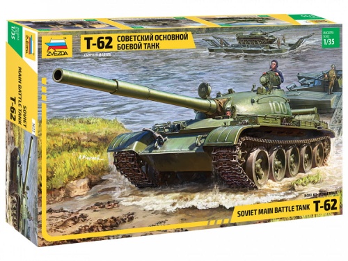 T-62 radziecki główny czołg bojowy 1:35 Zvezda 3622