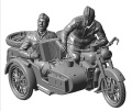 Zdjęcie dodatkowe produktu Soviet Motorcycle M-72 1:35 Zvezda 3639