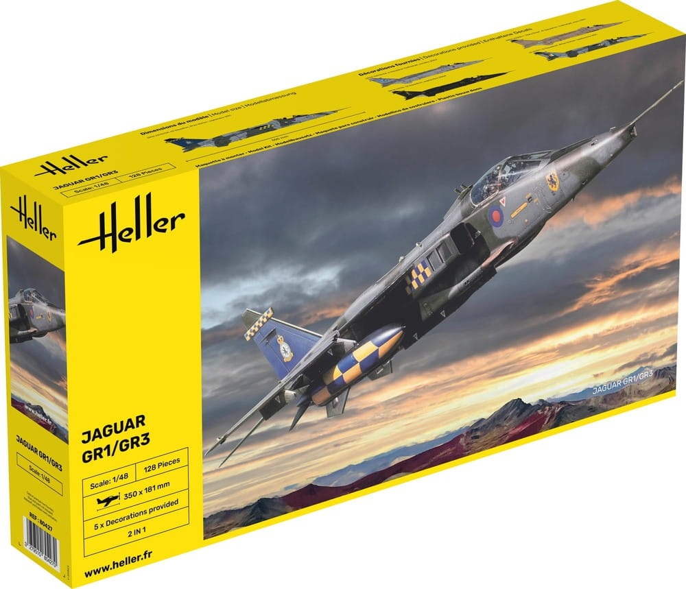 Zdjęcie główne produktu Jaguar GR1/GR3 1:48 Heller 80427