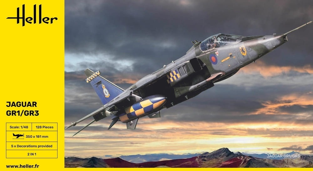 Zdjęcie dodatkowe produktu Jaguar GR1/GR3 1:48 Heller 80427