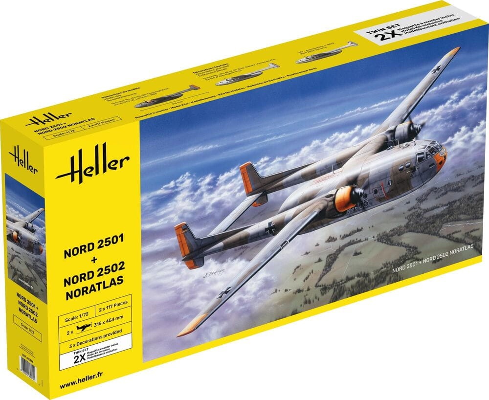 Zdjęcie główne produktu Nord2501 + Nord 2502 NORATLAS (Twin Set) 1:72 Heller 85374