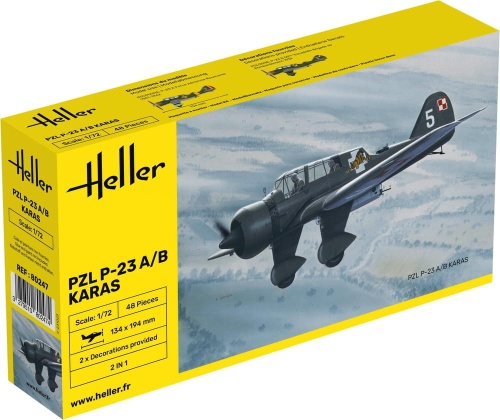 PZL 23 Karaś 1:72 Heller 80247