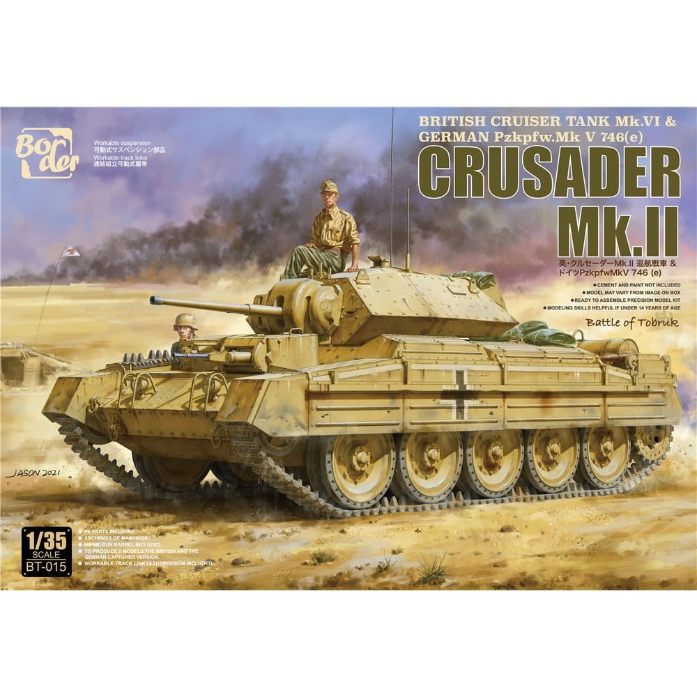 Zdjęcie główne produktu Crusader Mk.II 1:35 Border Model BT015