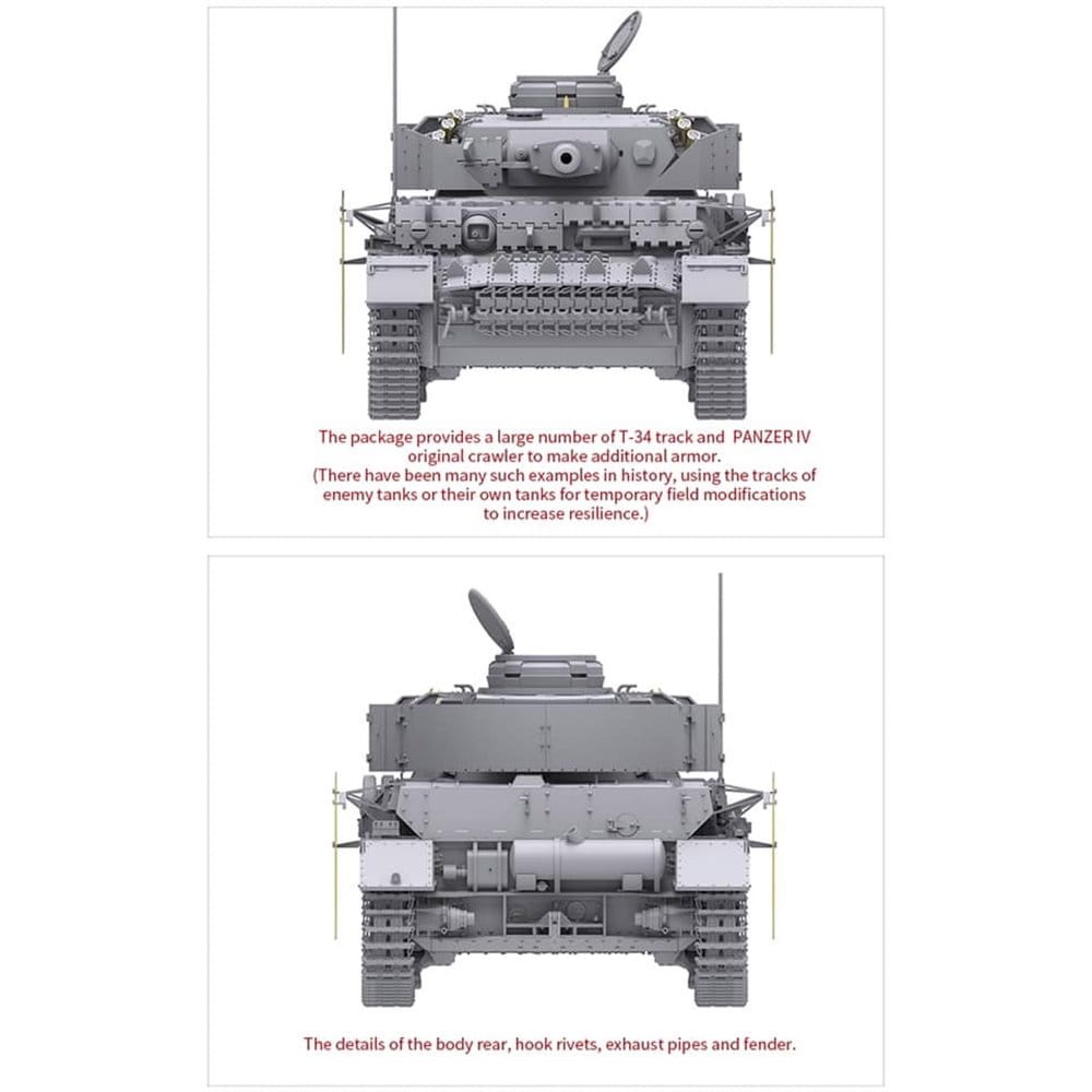 Zdjęcie dodatkowe produktu Pz.Kpfw.IV Ausf.G Mid/Late 2 in 1 1:35 Border Model BT001