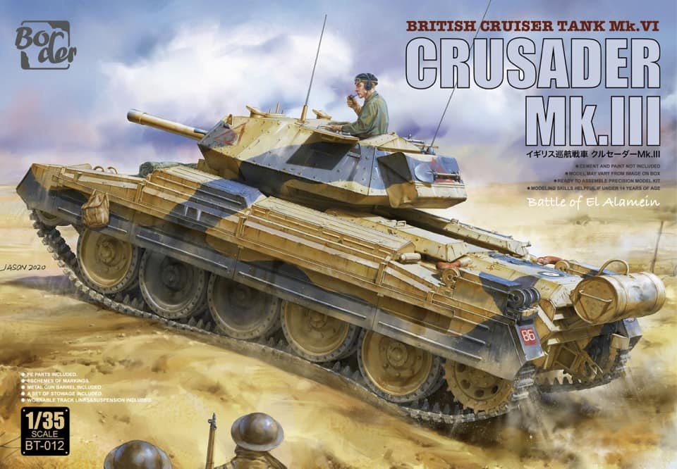 Zdjęcie główne produktu Crusader Mk.III 1:35 Border Model BT012