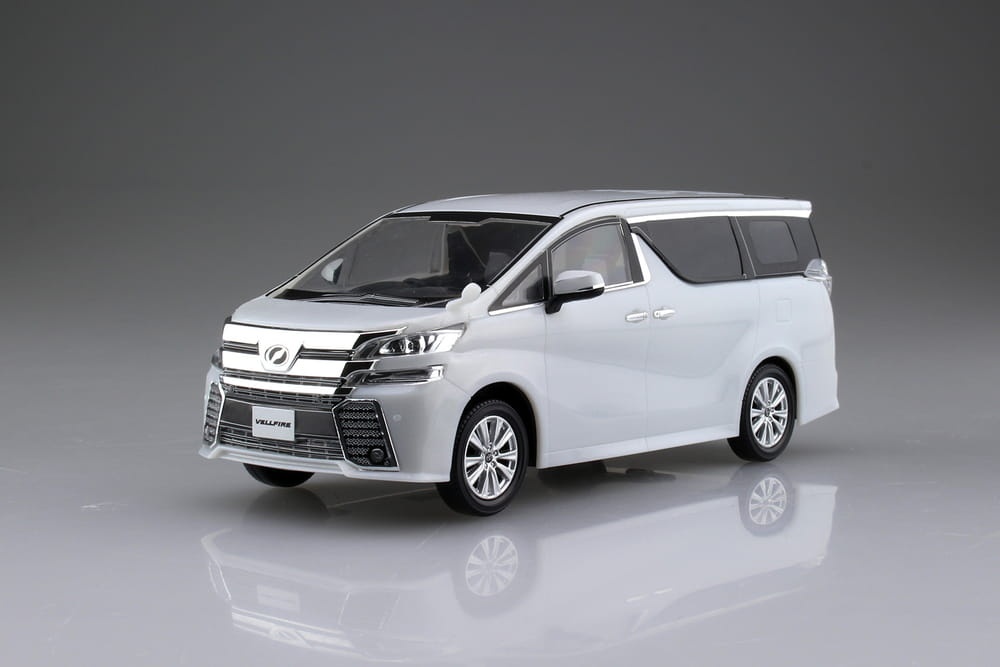 Zdjęcie dodatkowe produktu Toyota Vellfire (White Pearl Crystal Shine) 1:32 Aoshima 05630