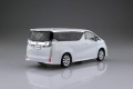 Zdjęcie dodatkowe produktu Toyota Vellfire (White Pearl Crystal Shine) 1:32 Aoshima 05630