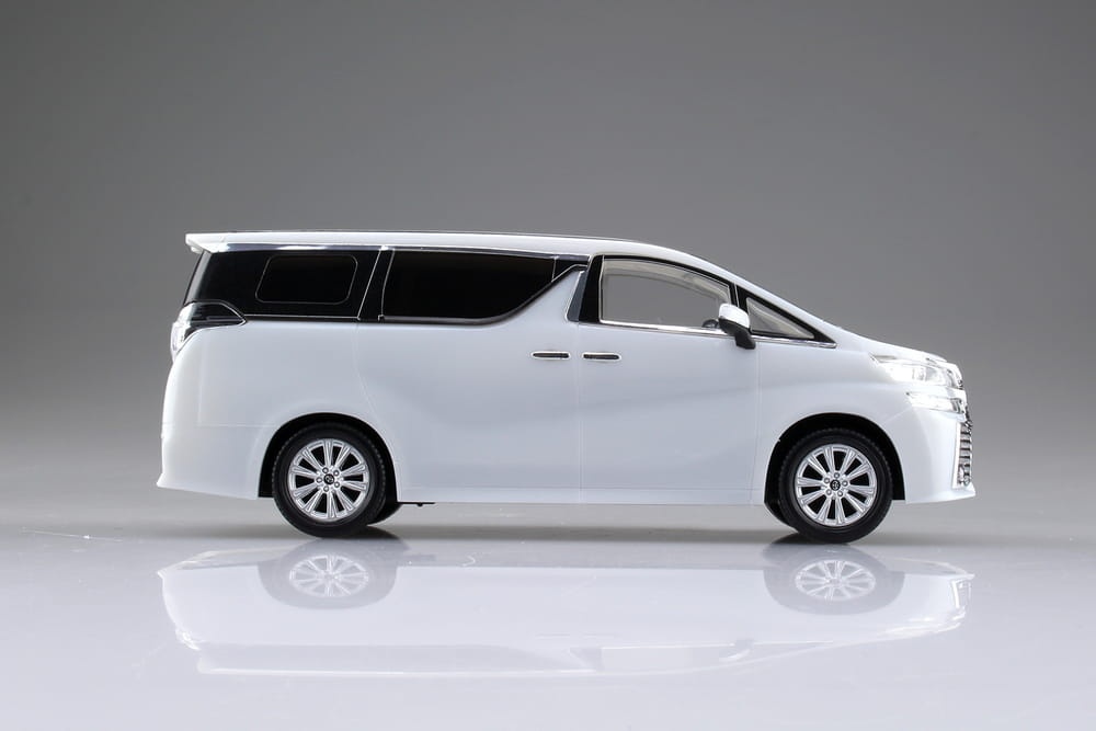Zdjęcie dodatkowe produktu Toyota Vellfire (White Pearl Crystal Shine) 1:32 Aoshima 05630