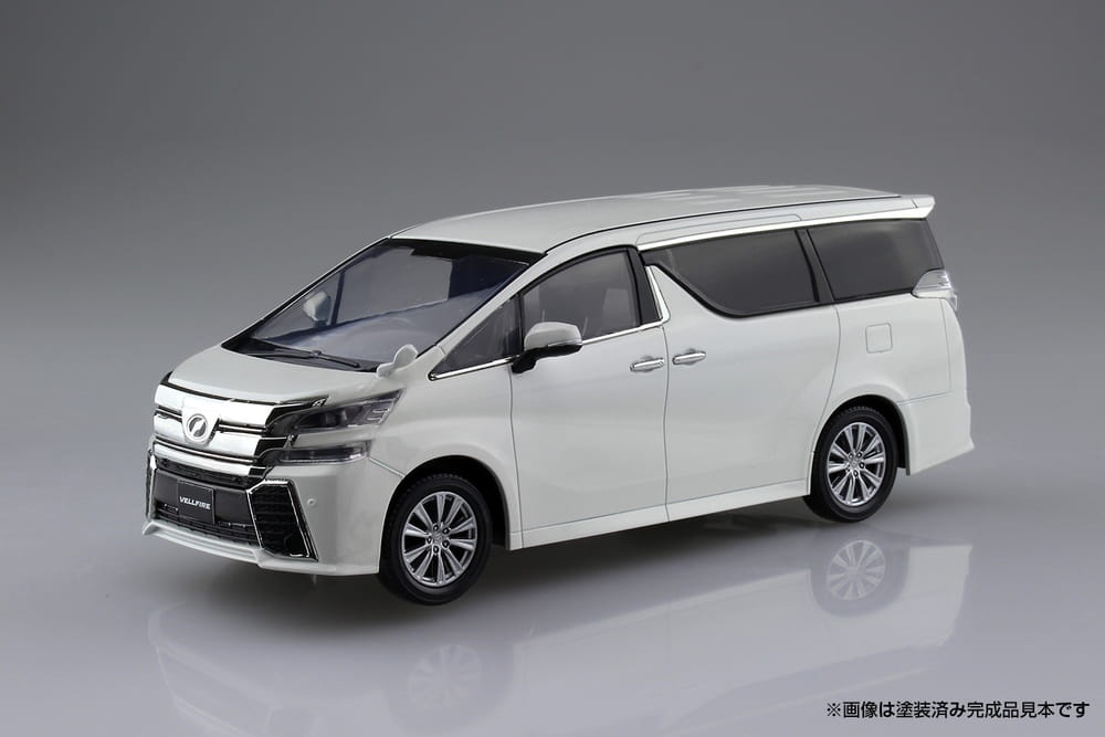 Zdjęcie dodatkowe produktu Toyota Vellfire (White Pearl Crystal Shine) 1:32 Aoshima 05630