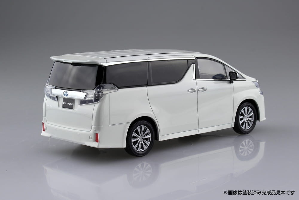 Zdjęcie dodatkowe produktu Toyota Vellfire (White Pearl Crystal Shine) 1:32 Aoshima 05630