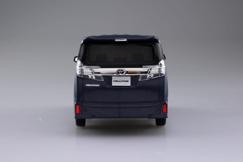 Zdjęcie dodatkowe produktu Toyota Vellfire (Grayish Blue Mica Metallic) SNAP KIT 1:32 Aoshima 05633