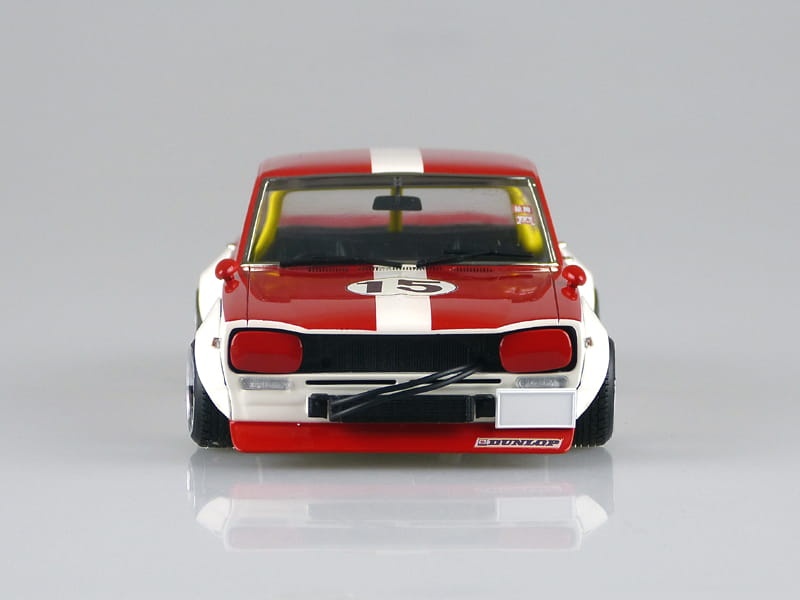 Zdjęcie dodatkowe produktu Nissan Skyline 4Door Hakosuka Works LB Performance 1:24 Aoshima 05126