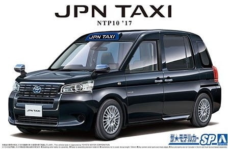 Toyota JPN Taxi NTP10 17 (Black) 1:24 Aoshima 05713
