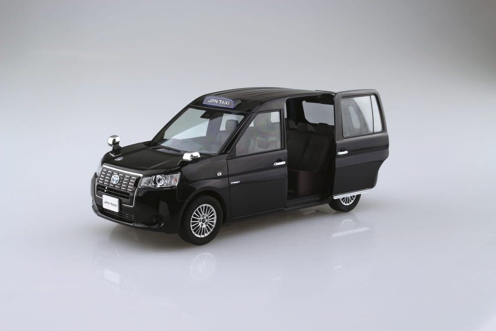Zdjęcie dodatkowe produktu Toyota JPN Taxi NTP10 17 (Black) 1:24 Aoshima 05713