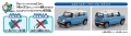 Zdjęcie dodatkowe produktu Suzuki Hustler (Summer Blue Metallic) SNAP KIT 1:32 Aoshima 05833
