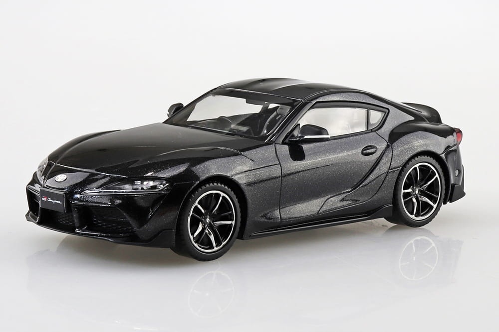 Zdjęcie dodatkowe produktu Toyota GR Supra (Black Metallic) SNAP KIT 1:32 Aoshima 05887