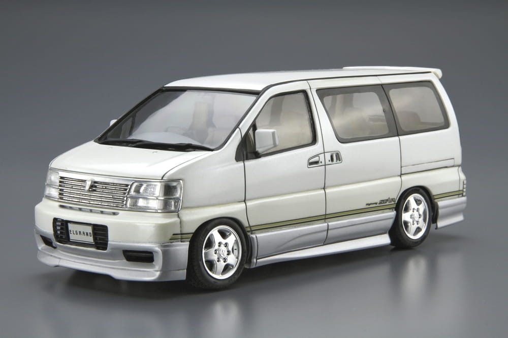 Zdjęcie dodatkowe produktu Nissan E50 Elgrand '99 1:24 Aoshima 06136