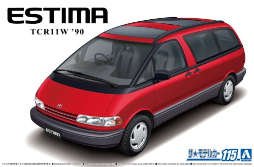 Toyota Estima TCR11W '90 1:24 Aoshima 05753