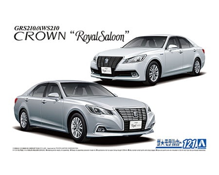 Toyota GRS210/AWS210 Crown Royal Saloon 1:24 Aoshima 05952
