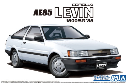 Toyota AE85 Corolla Levin 1500SR '85 1:24 Aoshima 05968