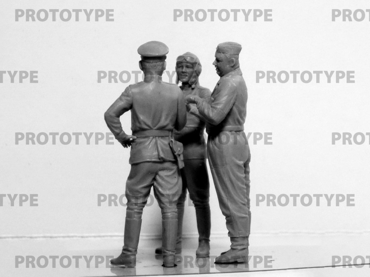 Zdjęcie dodatkowe produktu Pilots of the Soviet Air Force 1943-1945 1:32 ICM 32117