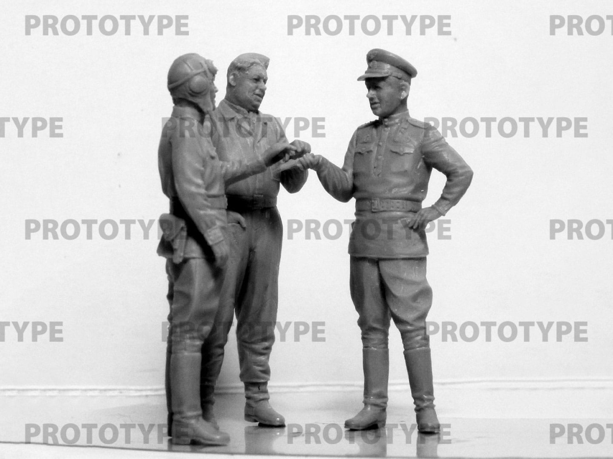 Zdjęcie dodatkowe produktu Pilots of the Soviet Air Force 1943-1945 1:32 ICM 32117