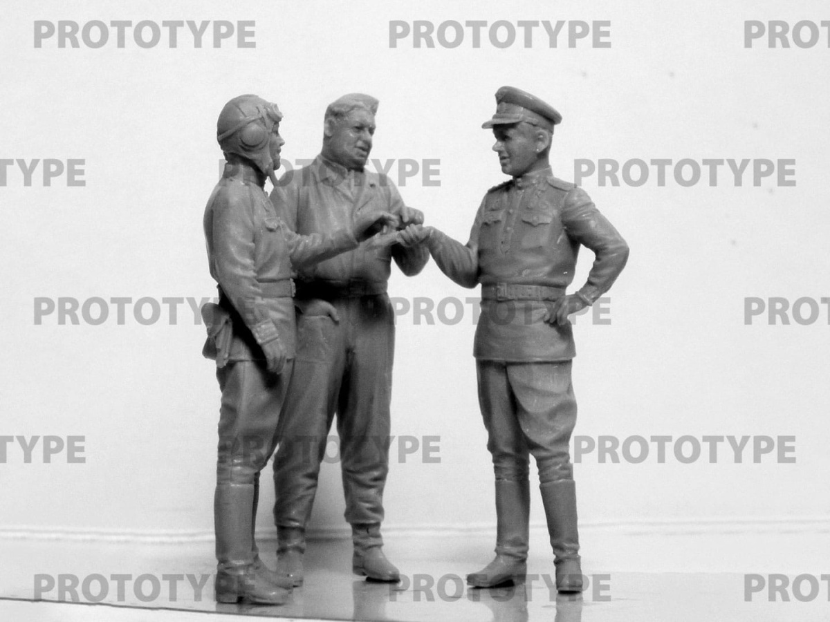 Zdjęcie dodatkowe produktu Pilots of the Soviet Air Force 1943-1945 1:32 ICM 32117