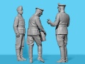 Zdjęcie dodatkowe produktu Type G4 with MG 34 and German Staff Personnel 1:24 ICM 24024