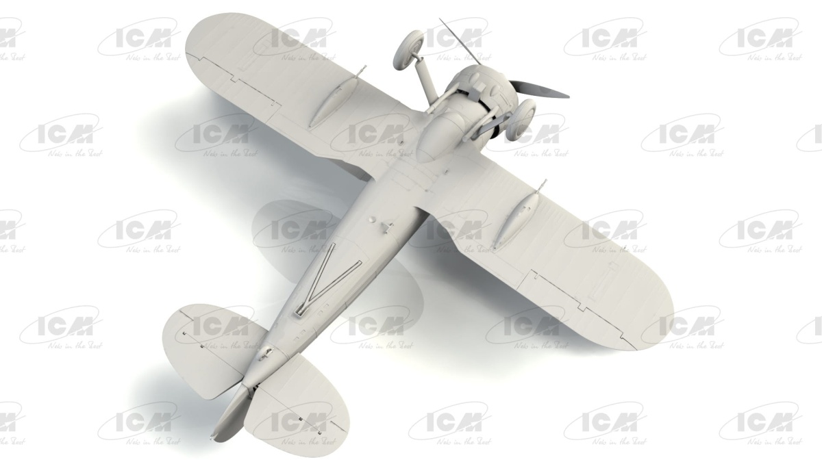 Zdjęcie dodatkowe produktu Gloster Sea Gladiator Mk.II With Royal Navy pilots 1:32 ICM 32045