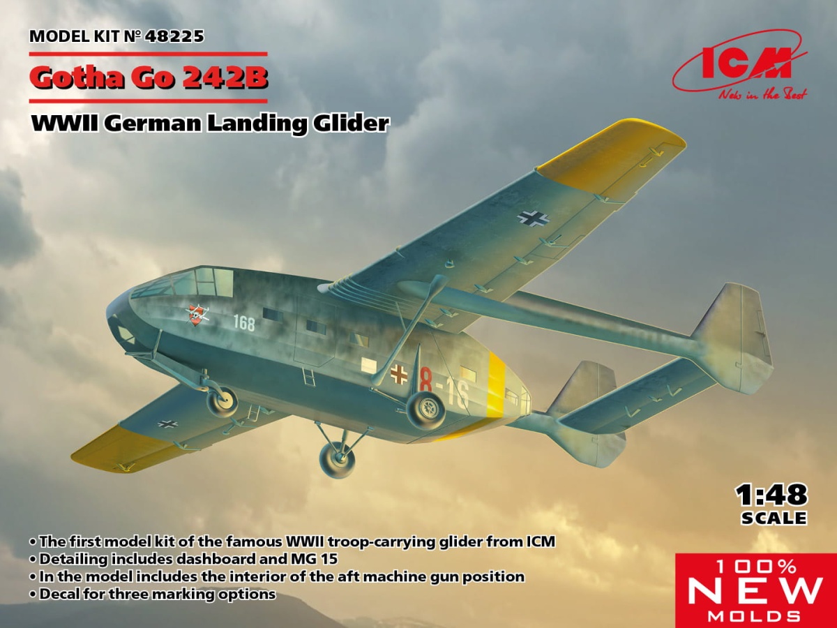 Zdjęcie główne produktu Gotha Go 242B 1:48 ICM 48225
