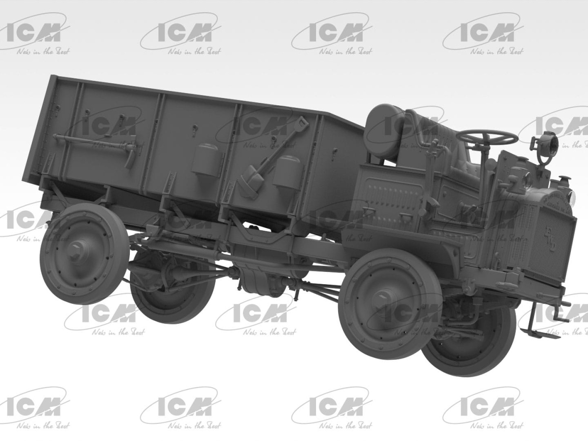 Zdjęcie dodatkowe produktu FWD Type B (WWI US Ammunition Truck) 1:35 ICM 35656
