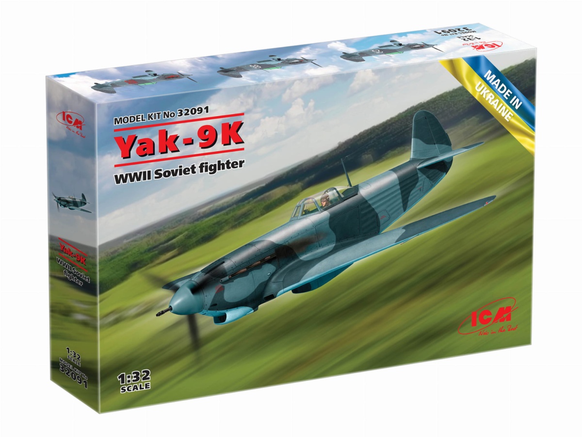 Zdjęcie dodatkowe produktu Yak-9K 1:32 ICM 32091
