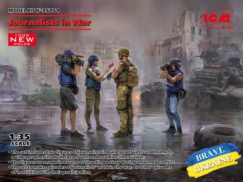 Journalists in War 1:35 ICM 35751