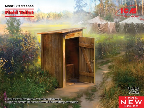 Field Toilet 1:35 ICM 35800