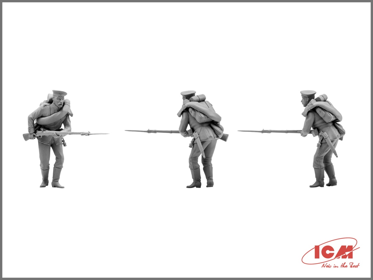 Zdjęcie dodatkowe produktu Prussian Line Infantry (1870-1871) (4 figurki) 1:35 ICM 35012