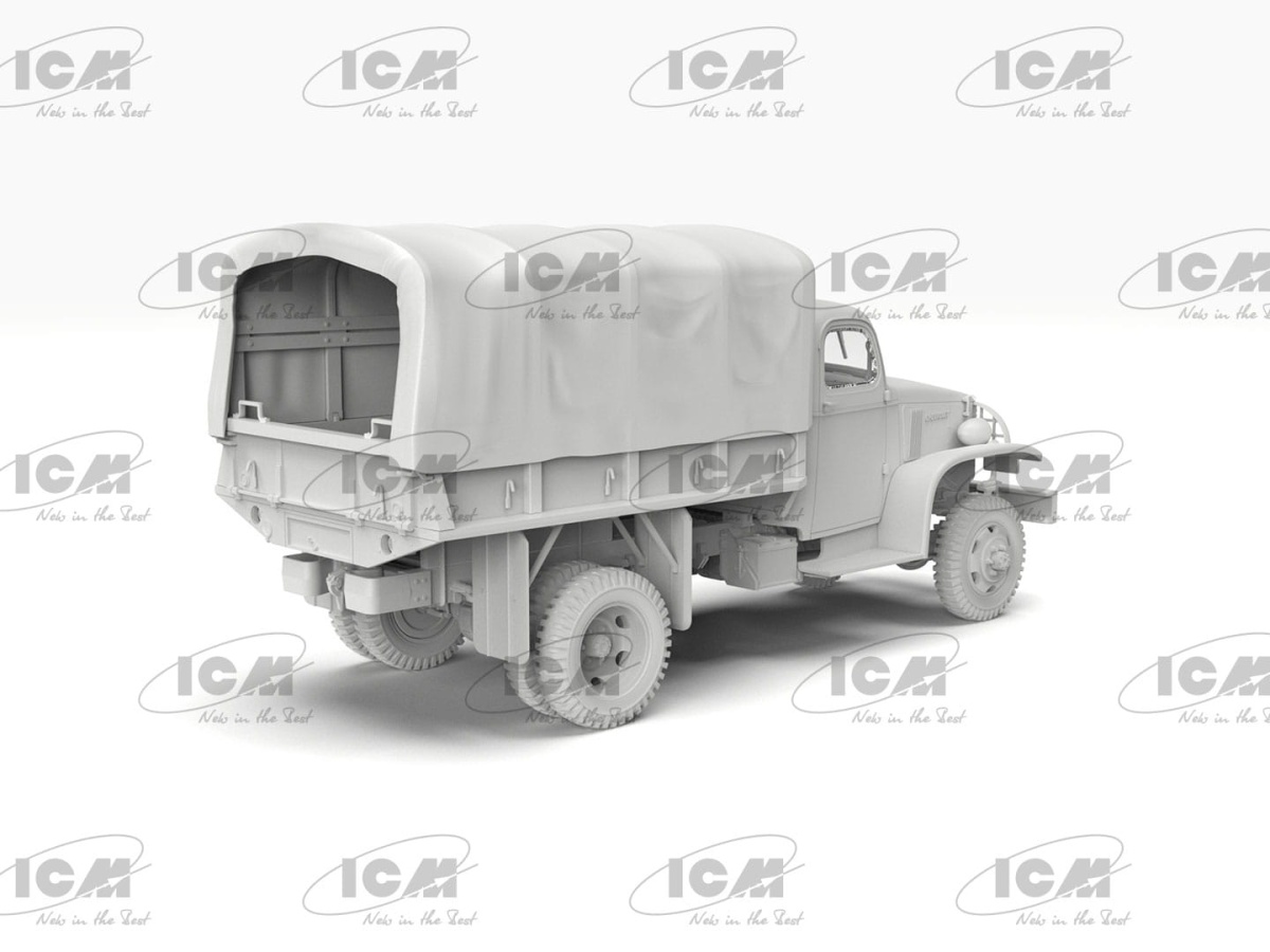 Zdjęcie dodatkowe produktu G7107 US Cargo Truck 1:35 ICM 35598