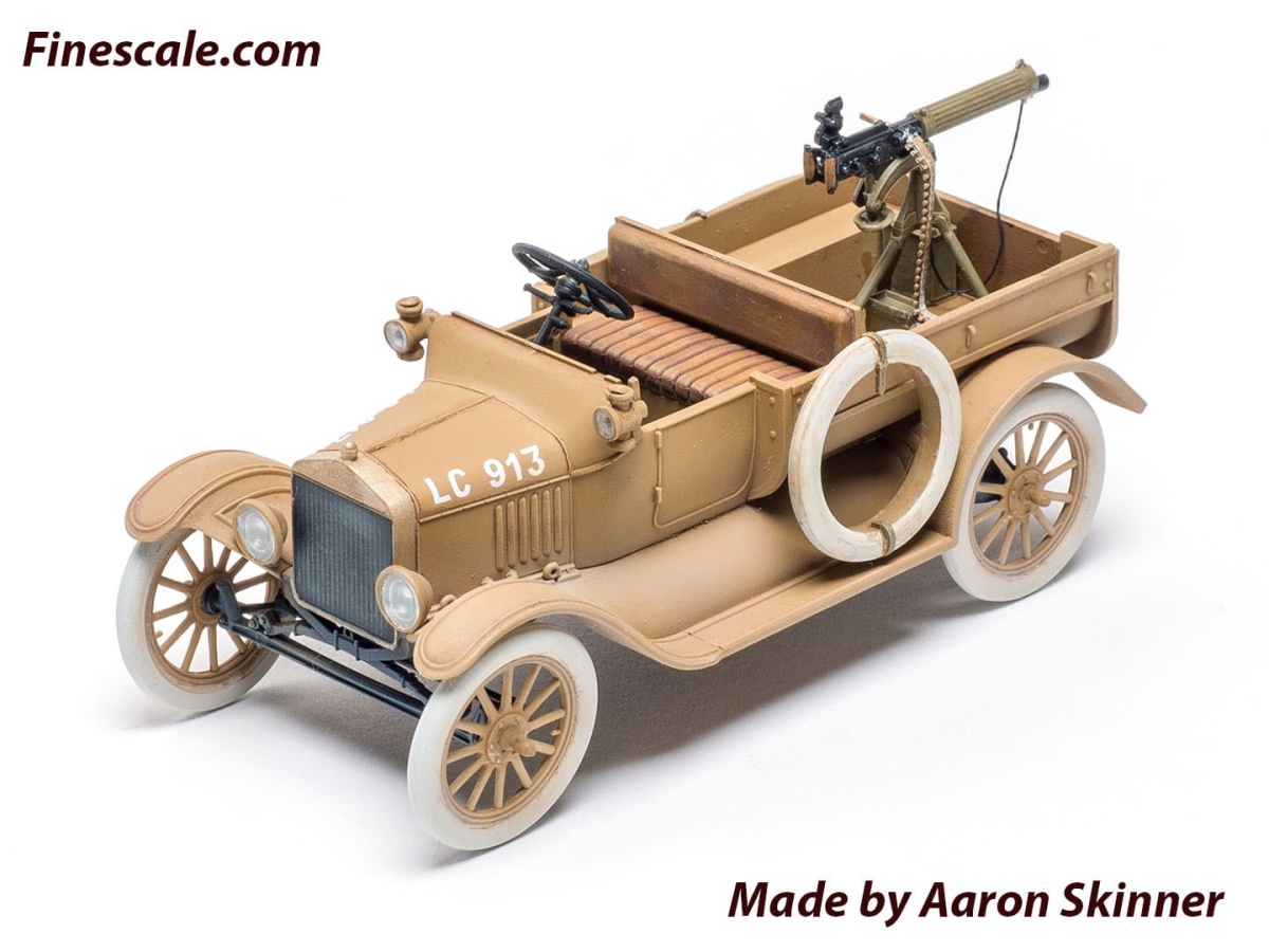 Zdjęcie dodatkowe produktu Model T 1917 LCP with Vickers MG 1:35 ICM 35607