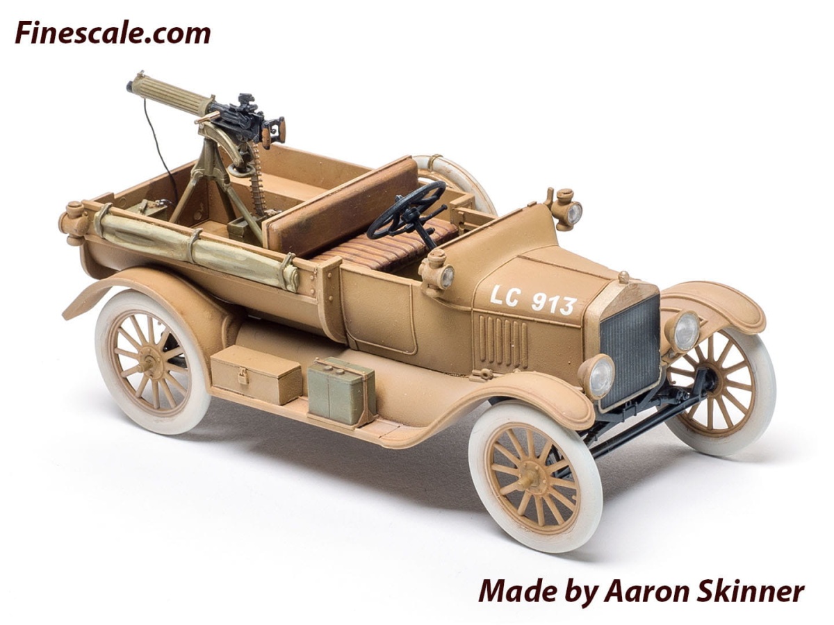 Zdjęcie dodatkowe produktu Model T 1917 LCP with Vickers MG 1:35 ICM 35607