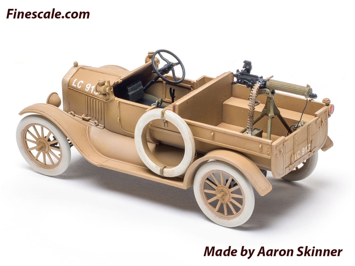 Zdjęcie dodatkowe produktu Model T 1917 LCP with Vickers MG 1:35 ICM 35607