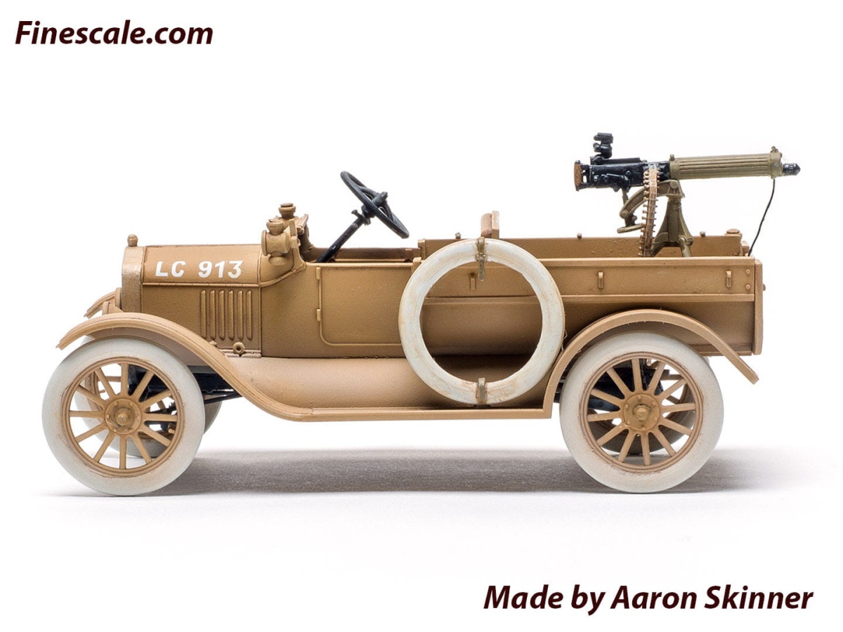 Zdjęcie dodatkowe produktu Model T 1917 LCP with Vickers MG 1:35 ICM 35607