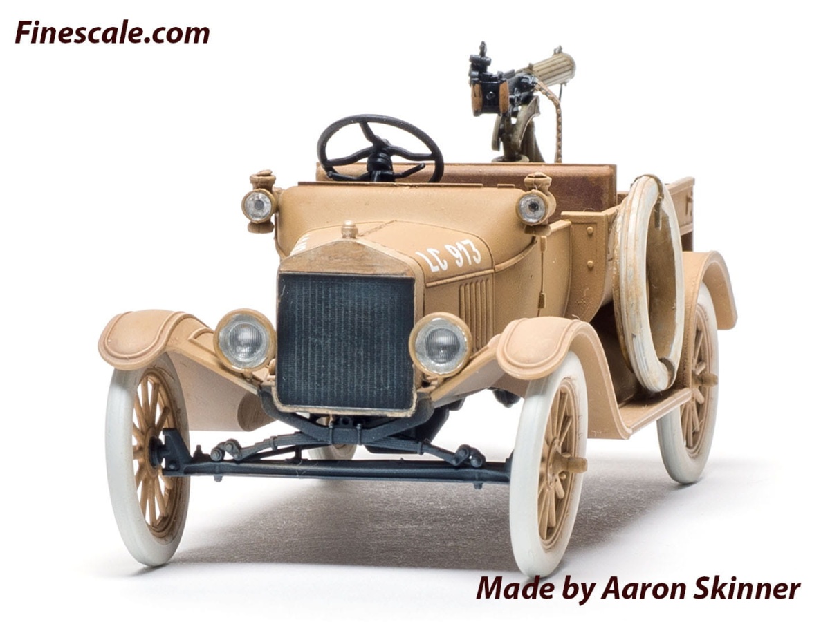 Zdjęcie dodatkowe produktu Model T 1917 LCP with Vickers MG 1:35 ICM 35607