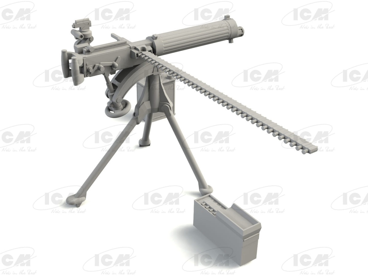 Zdjęcie dodatkowe produktu Model T 1917 LCP with Vickers MG 1:35 ICM 35607