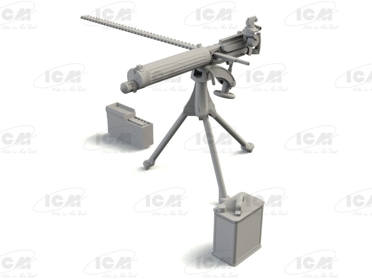 Zdjęcie dodatkowe produktu Model T 1917 LCP with Vickers MG 1:35 ICM 35607